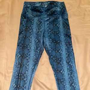 Animal printed leggings size medium